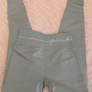 PINK Victoria's Secret Light Mint Green High-Waist Leggings
